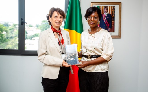 L’Ambassadeur de l’UE en République du Congo, Mme Anne MARCHAL en visite chez la Ministre Soudan-Nonault