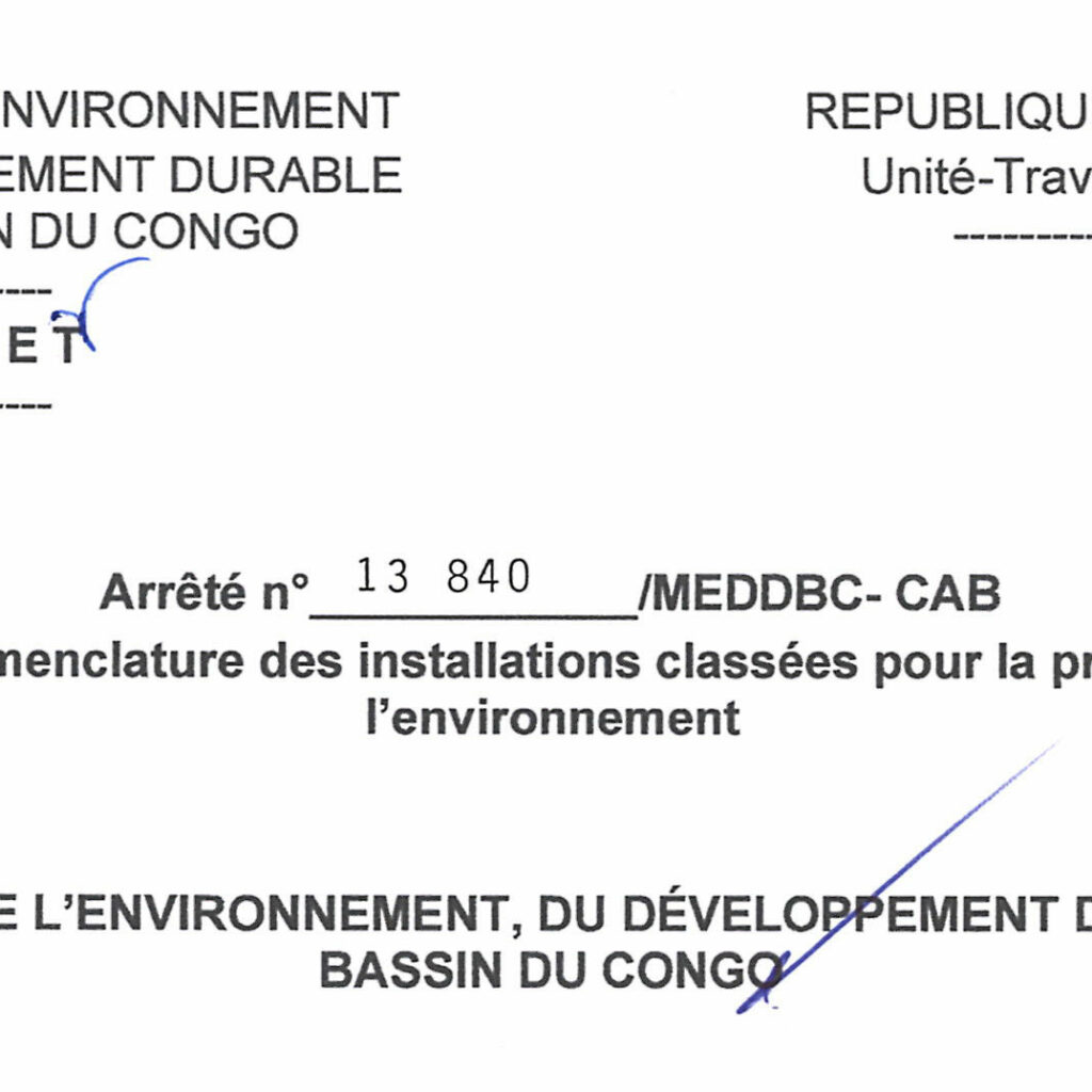 Arrêté n°13840 du 03 juillet 2024, portant nomenclature des installations classées pour la protection de l'environnement