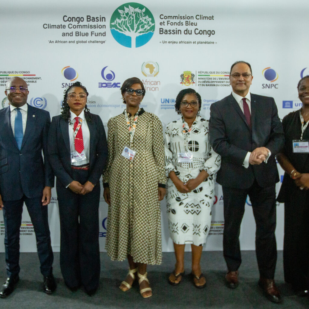 La ministre SOUDAN-NONAULT, Secrétaire Exécutive de la CCCBC, s’est entretenue avec M. Slim KHALBOUS, Recteur de AUF lors de la COP 30 à Belem La ministre SOUDAN-NONAULT, Secrétaire Exécutive de la CCCBC, s’est entretenue avec M. Slim KHALBOUS, Recteur de AUF lors de la COP 30 à Belem