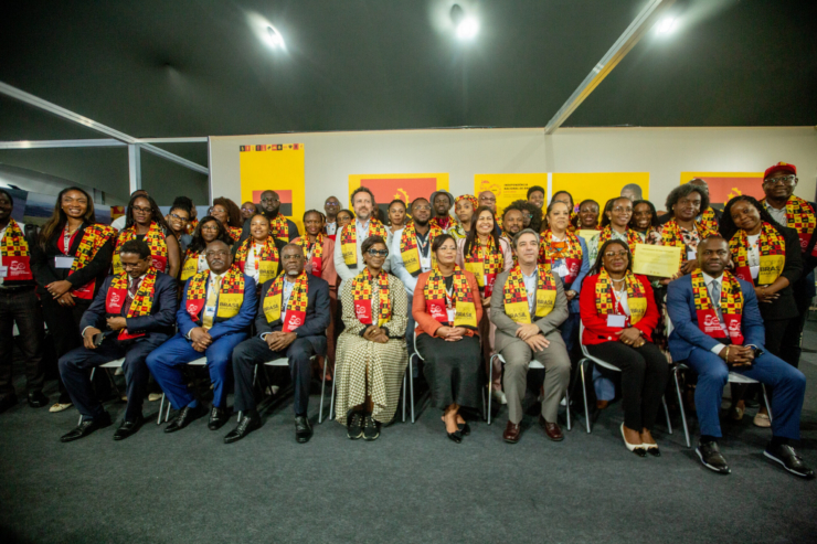 Inauguration du pavillon & célébration du 50ᵉ anniversaire de l'indépendance de la République d'Angola
