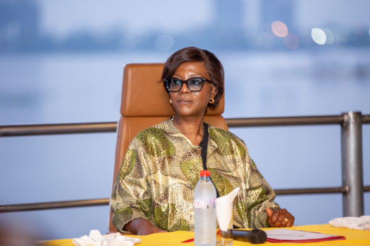 Cérémonie de Présentation des Vœux à Madame la Ministre Soudan-Nonault