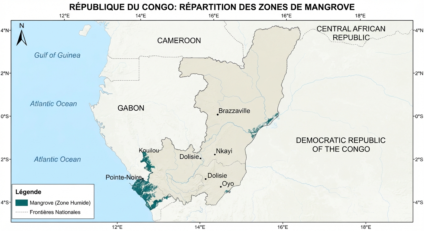 Les Mangroves de la République du Congo (Côte Atlantique)